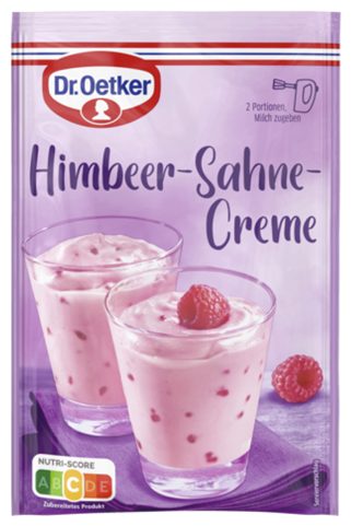 Dr.Oetker Himbeer-Sahne Creme 62g