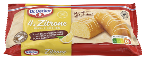 Dr.Oetker Fertige kleine Zitronenkuchen 4er 140g