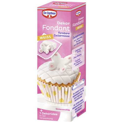 Dr.Oetker Dekor Fondant Weiss 100g