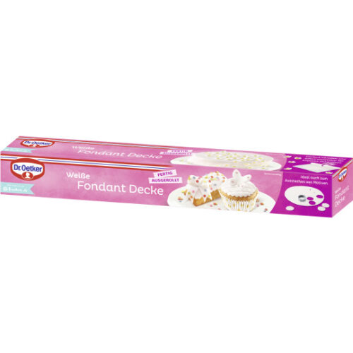 Dr.Oetker Weiße Fondant Decke 450g
