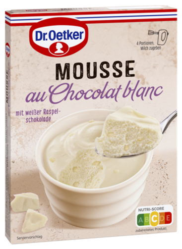 Dr.Oetker Mousse au Chocolat blanc 72g