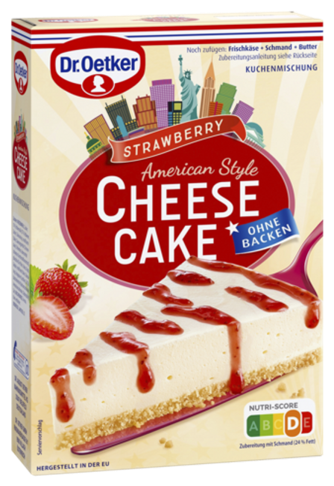 Dr.Oetker Cheese Cake Strawberry 320g