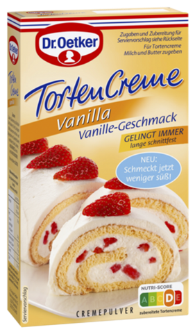 Dr.Oetker Vanilla Tortencreme 123g