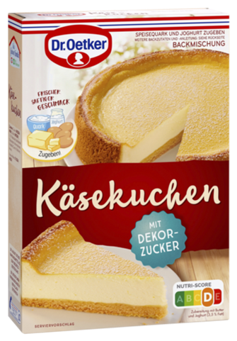 Dr.Oetker Backmischung Käsekuchen 580g
