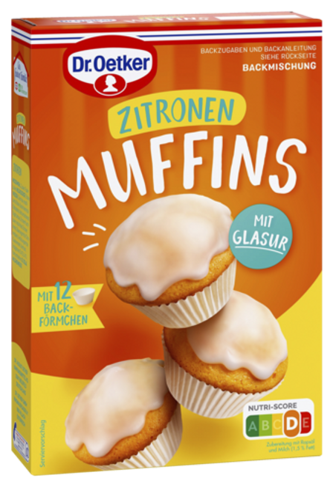 Dr.Oetker Zitronen Muffins 455g