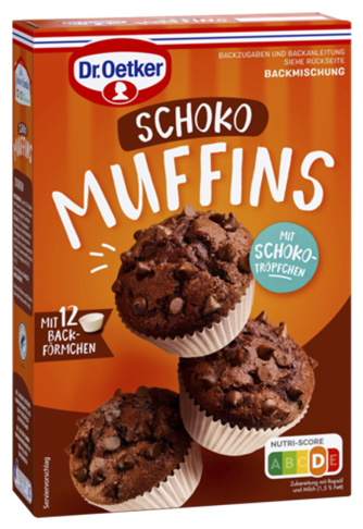 Dr.Oetker Schoko Muffins 345g