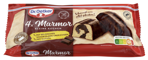 Dr.Oetker Fertige kleine Marmorkuchen 4er 172g
