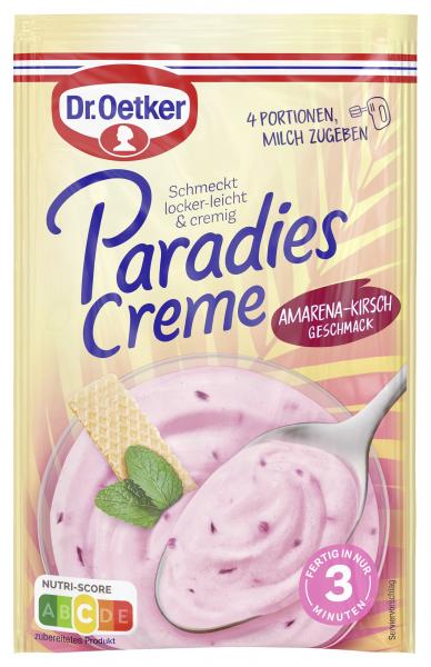 Dr.Oetker Paradies Creme Amarena Kirsch 56g