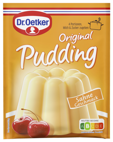 Dr.Oetker Original Pudding Sahne 3St 111g