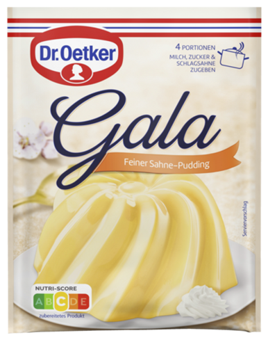 Dr.Oetker Gala Feiner Sahne Pudding 3St 120g
