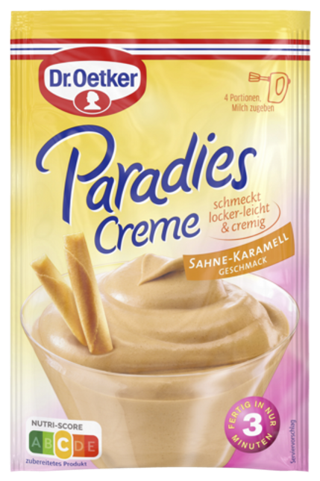 Dr.Oetker Paradies Creme Sahne-Karamel 65g