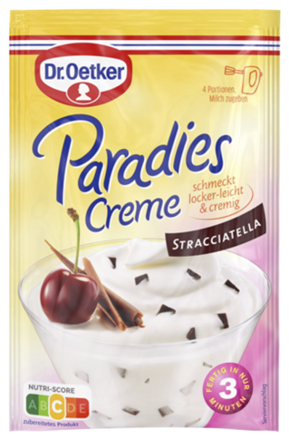 Dr.Oetker Paradies Creme Stracciatella 66g