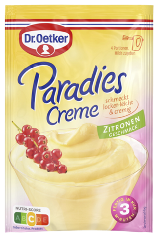 Dr.Oetker Paradies Creme Zitrone 70g