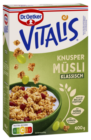 Dr.Oetker Vitalis Knusper Müsli Klassisch 600g