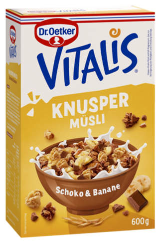 4000521661908 Dr.Oetker Vitalis Knusper Schoko-Banane 600g