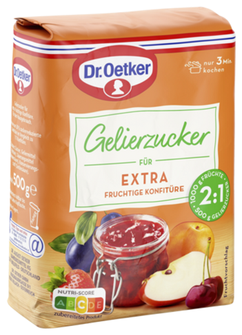 4000521730000 Dr.Oetker Gelierzucker Extra 2:1 500g