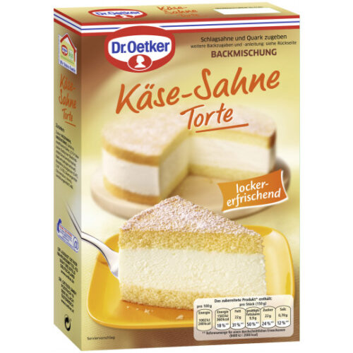 Dr.Oetker Backmischung für Käse-Sahne Torte 385g
