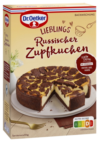 Dr.Oetker Backmischung Russischer Zupfkuchen 670g