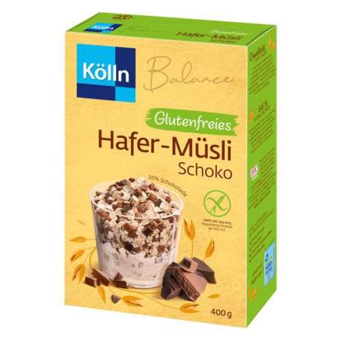 Kölln Hafer Müsli Schoko glutenfrei 400g