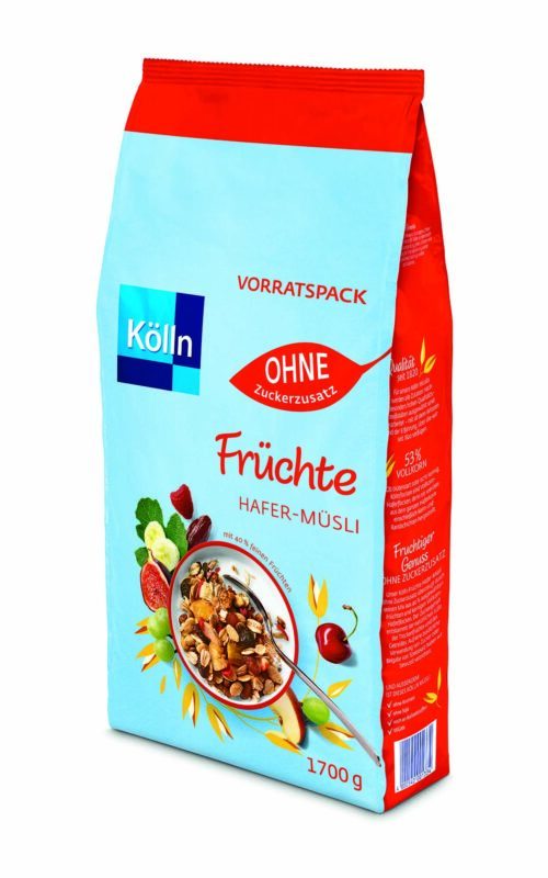 Kölln Früchte Müsli o. Zucker 1,7kg