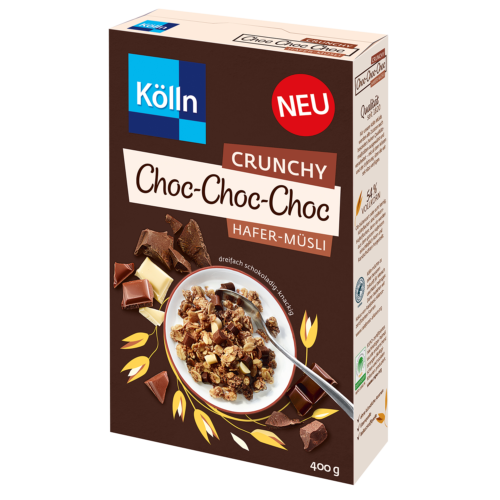 Kölln Crunchy Choc-Choc-Choc Hafer-Müsli 400g