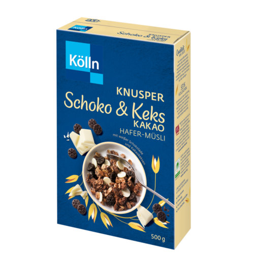 Kölln Müsli Knusper Schoko & Keks Kakao 500g