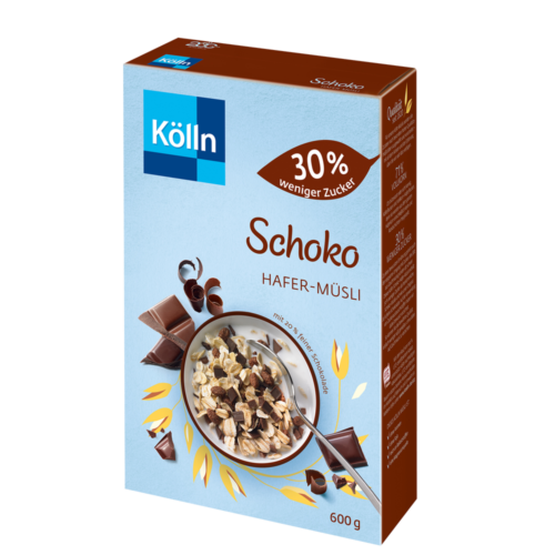 Kölln Müsli Schoko 30% weniger Zucker 600g