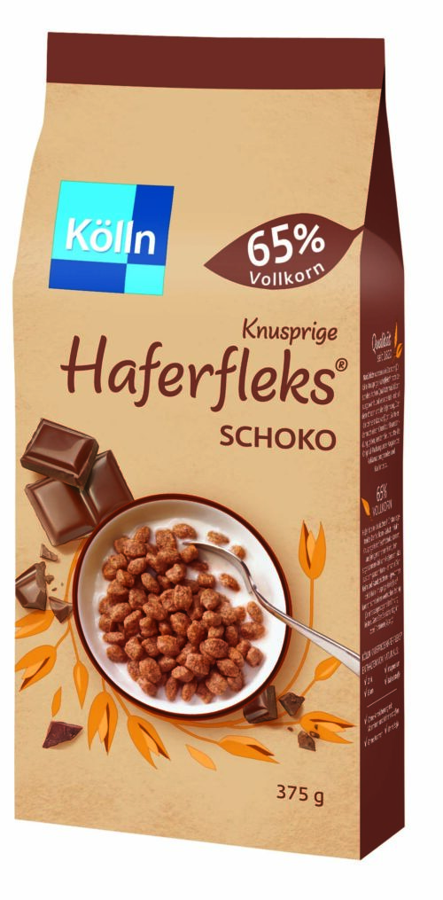 Kölln Vollkorn Haferfleks Schoko 375g