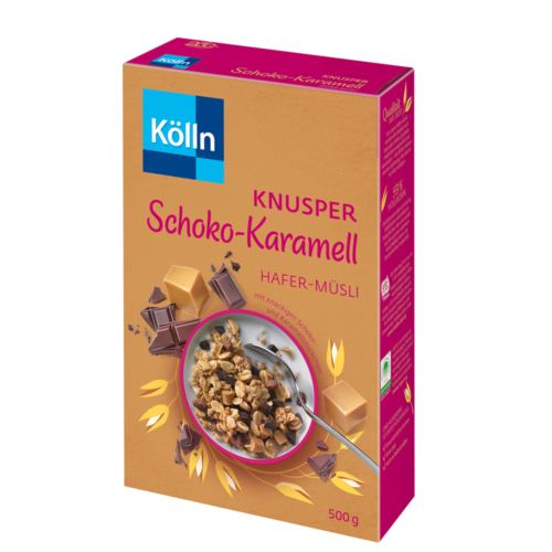 Kölln Müsli Knusper Schoko-Karamell 500g