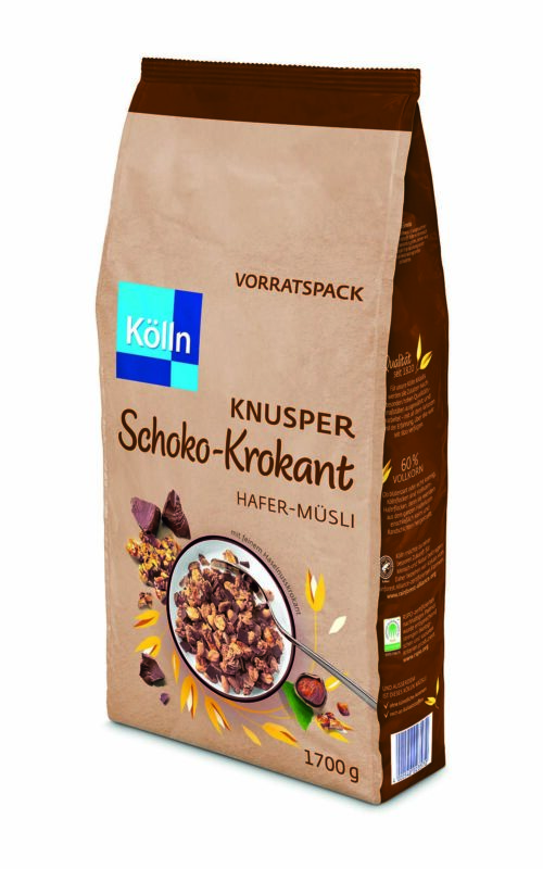 Kölln Müsli Knusper Schoko Krokant 1700g