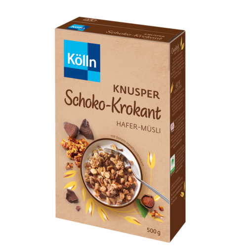 Kölln Müsli Knusper Schoko Krokant 500g