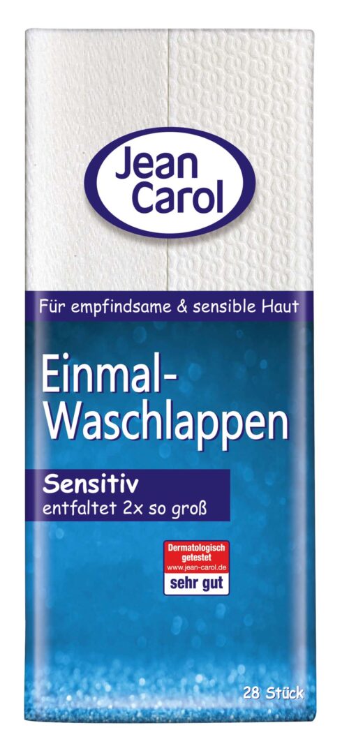 Jean Carol Waschlappen Sensitiv 28ST
