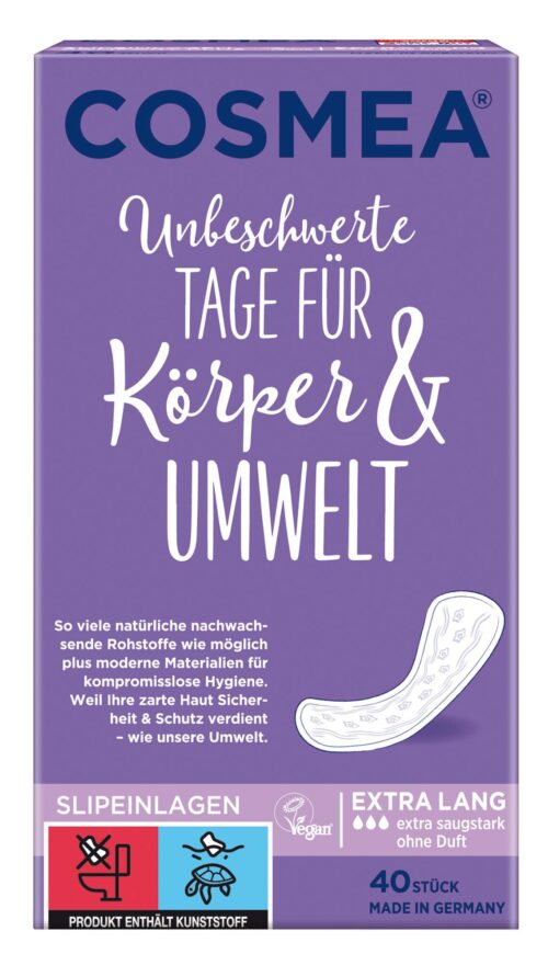 Cosmea Slipeinlagen Extra Lang 40ST