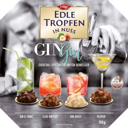 Trumpf Edle Tropfen in Nuss Gin Edition 100g