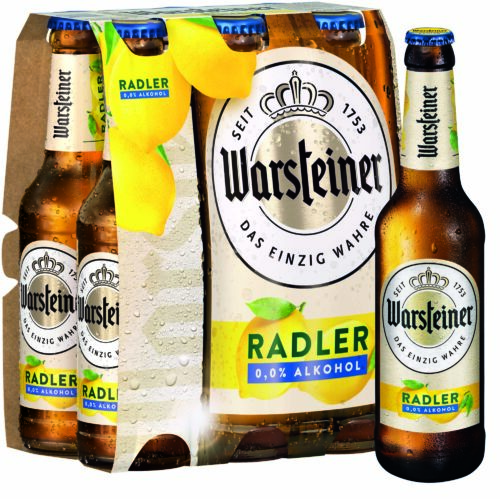 Warsteiner Radler Alkoholfrei 6x0,33l