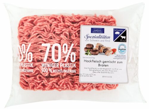 Hackfleisch gemischt Flowpack GQB 400g