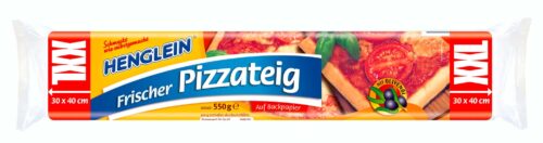 Henglein Frischer Pizzateig XXL 550g