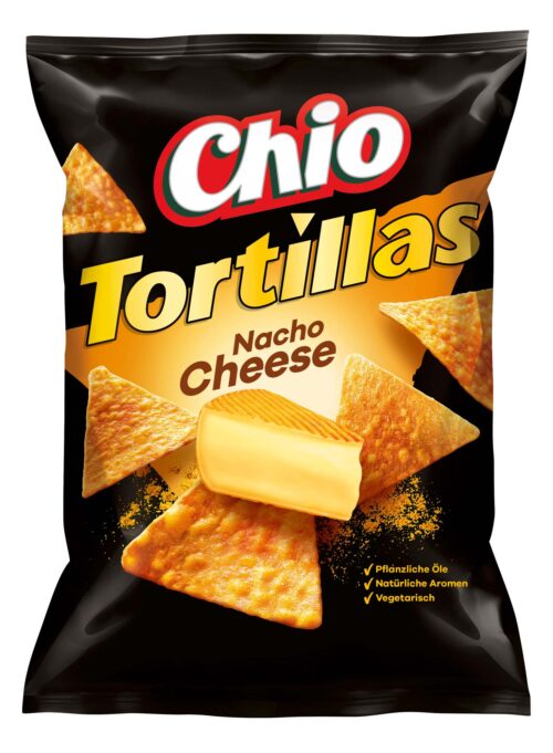 Chio Tortillas Nacho Cheese 110g