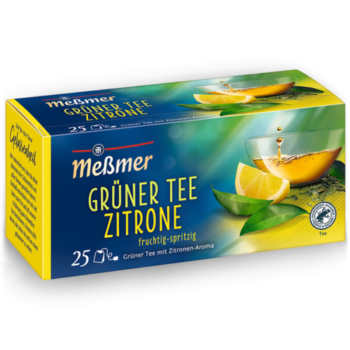 Meßmer Grüner Tee Zitrone 25x1,75g
