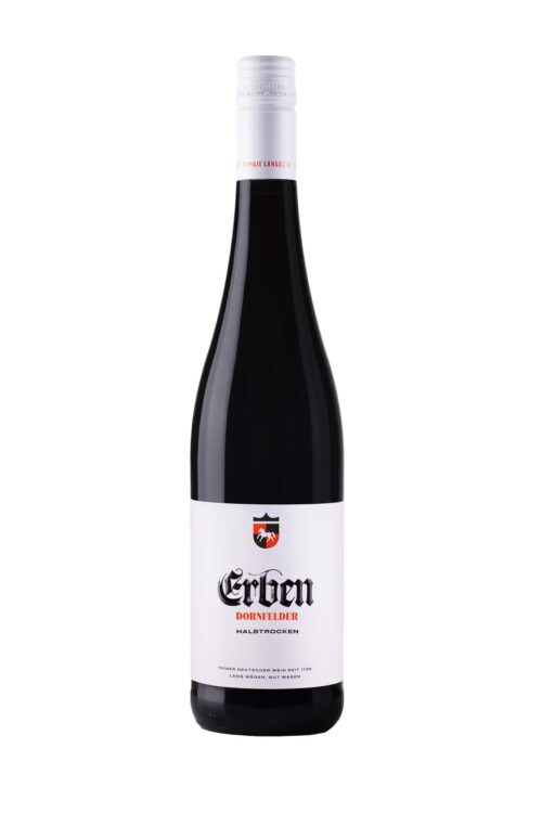 Erben Dornfelder QbA halbtrocken 0,75l