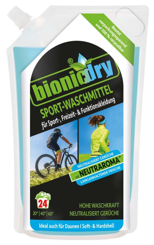 Bionicdry Sport Waschmittel 24WL 960ml