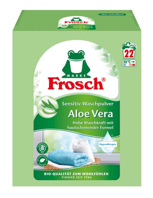 Frosch Waschpulver Sensitiv Aloe Vera 22WL 1,45kg
