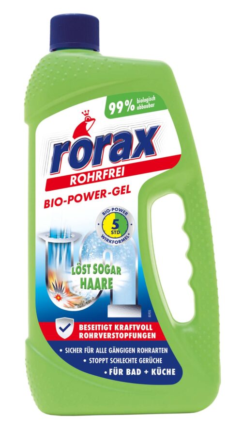 Rorax Rohrfrei Bio-Power Gel 1l