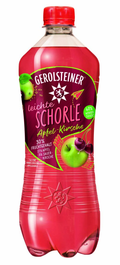 Gerolsteiner Leichte Schorle Apfel Kirsch 0,75l