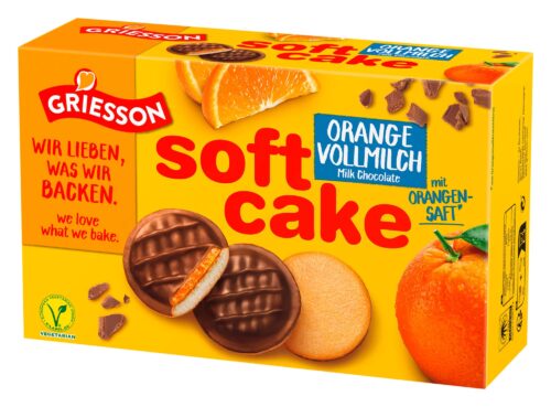 Griesson Soft Cake Vollmilch-Orange 300g