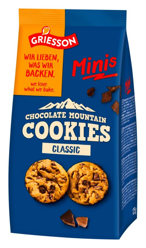 Griesson Chocolate Cookies Minis Classic 125g