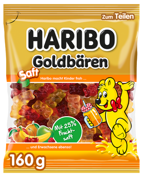 Haribo Saft Goldbären 160g