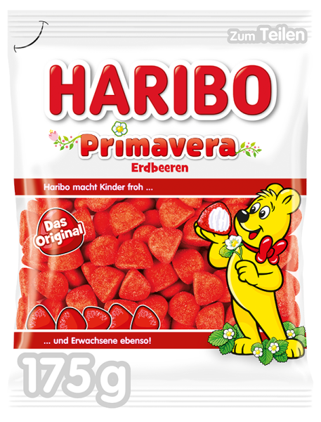 Haribo Primavera Erdbeeren 175g