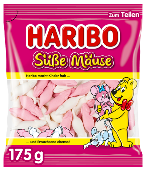 Haribo Süße Mäuse 175g