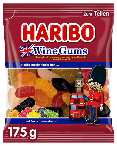 Haribo Wine Gums 175g